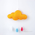 Adorno colgante de nube de pared para decoración del hogar en la nube